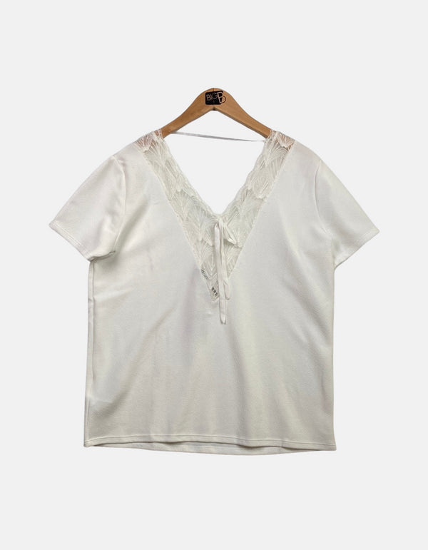White colour blouse FM